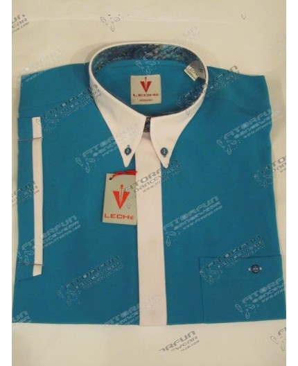 Leché Hemd Kurzarm türkis - 2013L16K