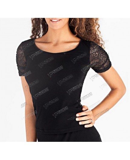 So Danca Top elastisch schwarz (E11042)