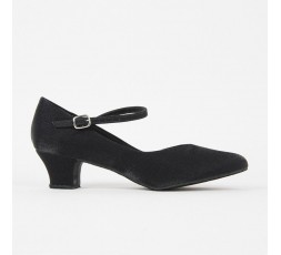 CH 791C - Tanzschuhe Satin Glanz - 4 cm Absatz